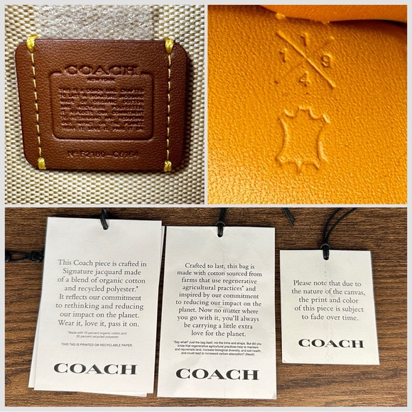 Coach 1941 Rogue 17 In Signature Textile Jacquard With Duck Motif - Picture 9 of 12